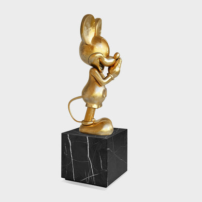 Mickey Praying Sculpture